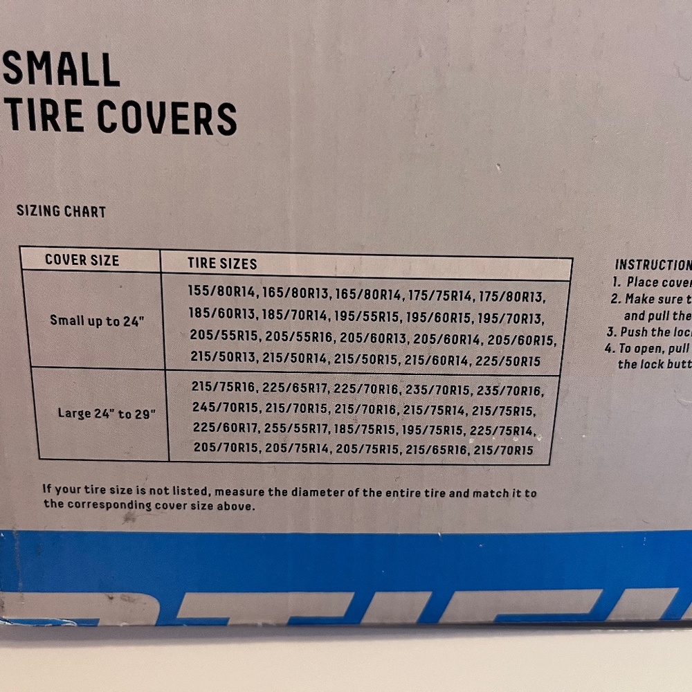 Tire covers